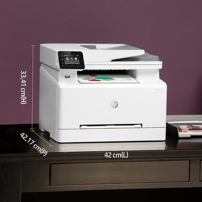 2026 HP Color LaserJet Pro MFP 3302fdwg Multifunktions-Farblaserdrucker, Fax, Automatischer beidseitiger Druck, Touchscreen, Wi-Fi, Ethernet, USB, HP Wolf Pro Security