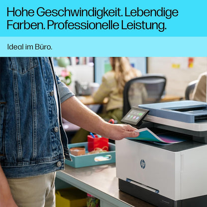 2026 HP Color LaserJet Pro MFP 3302fdwg Multifunktions-Farblaserdrucker, Fax, Automatischer beidseitiger Druck, Touchscreen, Wi-Fi, Ethernet, USB, HP Wolf Pro Security