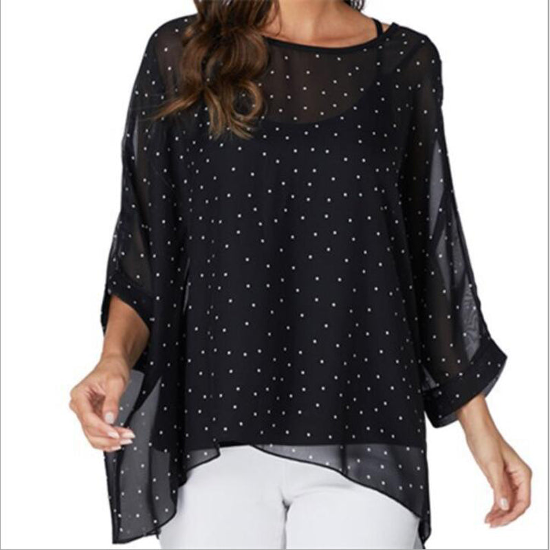 Boho Bluse Damen Langarm für Alltag
