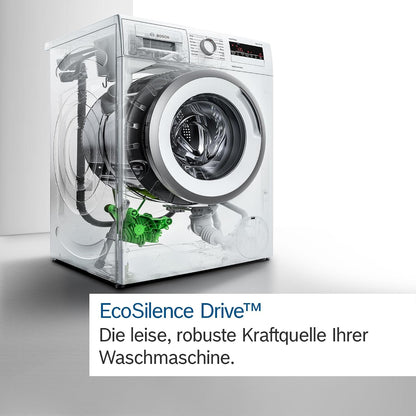 2026 Bosch WUU28T71, Stiftung Warentest Testsieger*, Serie 6 Waschmaschine 8 kg, Unterbaufähig, 1400 UpM, Beladungserkennung, Hygiene Plus, Nachlegefunktion, Frontlader, LED Display, Schontrommel, AquaStop