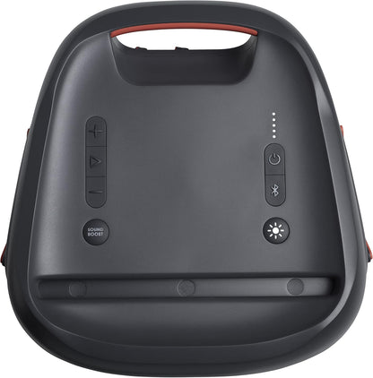 2026 JBL PartyBox 710 - Schwarz – Trag - und rollbarer Bluetooth Party-Lautsprecher mit Lichteffekten – Spritzwassergeschützte, mobile Musikbox