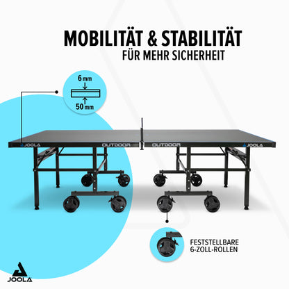 2026 JOOLA Tischtennisplatte Outdoor J500A