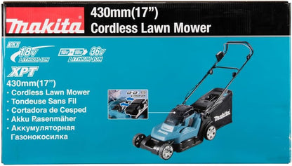 2026 Makita DLM432Z Akku-Rasenmäher 2x18 V (ohne Akku, ohne Ladegerät)
