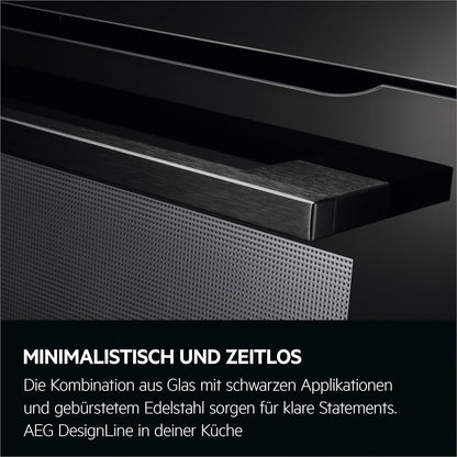 2026 AEG Einbaubackofen – Serie 5 Ringheißluft: Gleichmäßige Garergebnisse auf 3 Ebenen – Pyrolyse Selbstreinigung – 25 Automatikprogramme – LED-Touchdisplay – Schnellaufheizung – Schwarz – BPE53516AB