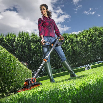 2026 WORX WG743E Akku-Rasenmäher 40V – Profi Rasenmäher mit Mulchfunktion & PowerShare Akku – Rasenmähen ohne Kabel – Ideal für Gärten bis zu 500m²