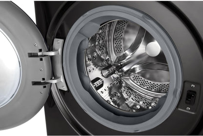 2026 LG F4WV7080, Klasse A, Frontlader-Waschmaschine 8 kg, 1400 U/Min, AI Direct Drive, Wi-Fi, Tiefenreinigung mit Dampf, Groe Kapazitt, TRIPLE A, Auentür aus Sicherheitsglas, 62 x 60 x 85 cm Wei