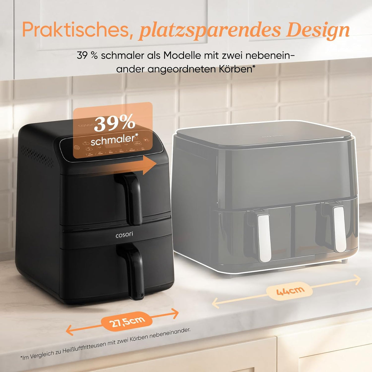 2026 Cosori Airfryer, neue Generation 2026, exklusive TurboBlaze-Tech, 8,6 L