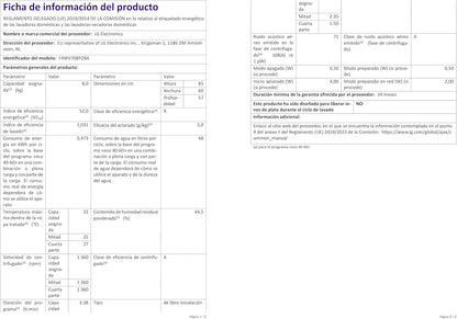 2026 LG F4WV7080, Klasse A, Frontlader-Waschmaschine 8 kg, 1400 U/Min, AI Direct Drive, Wi-Fi, Tiefenreinigung mit Dampf, Groe Kapazitt, TRIPLE A, Auentür aus Sicherheitsglas, 62 x 60 x 85 cm Wei