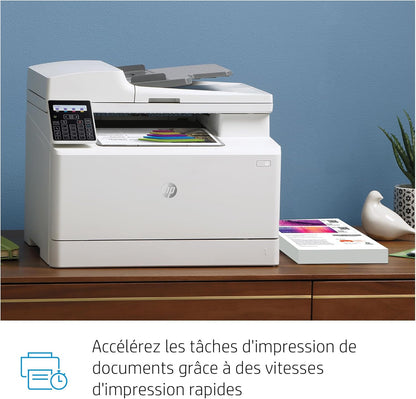 2026 HP Color LaserJet Pro MFP 3302fdwg Multifunktions-Farblaserdrucker, Fax, Automatischer beidseitiger Druck, Touchscreen, Wi-Fi, Ethernet, USB, HP Wolf Pro Security