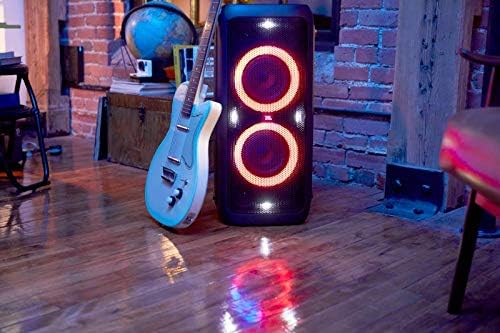 2026 JBL PartyBox 710 - Schwarz – Trag - und rollbarer Bluetooth Party-Lautsprecher mit Lichteffekten – Spritzwassergeschützte, mobile Musikbox