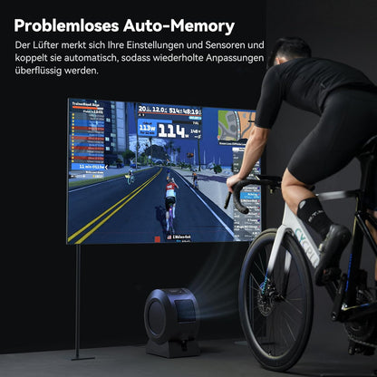 2026 CYCPLUS Smart Fahrradventilator, BLDC-Motor, Bluetooth & ANT+