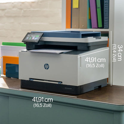 2026 HP Color LaserJet Pro MFP 3302fdwg Multifunktions-Farblaserdrucker, Fax, Automatischer beidseitiger Druck, Touchscreen, Wi-Fi, Ethernet, USB, HP Wolf Pro Security