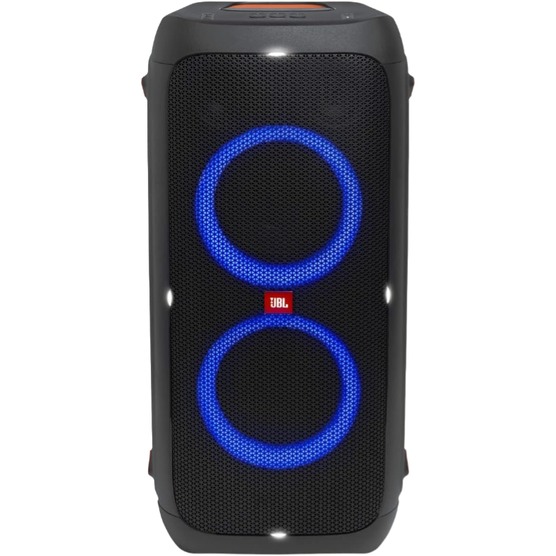 2026 JBL PartyBox 710 - Schwarz – Trag - und rollbarer Bluetooth Party-Lautsprecher mit Lichteffekten – Spritzwassergeschützte, mobile Musikbox