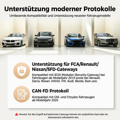 2026 ArtiDiag600 Pro universelles OBD2 Diagnosegerät mit 9 Servicefunktionen