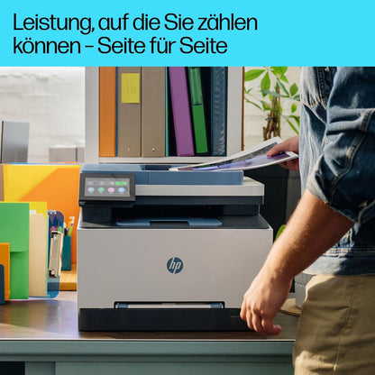 2026 HP Color LaserJet Pro MFP 3302fdwg Multifunktions-Farblaserdrucker, Fax, Automatischer beidseitiger Druck, Touchscreen, Wi-Fi, Ethernet, USB, HP Wolf Pro Security