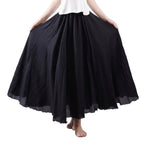 
Langer Sommerrock Damen luftig und bequem