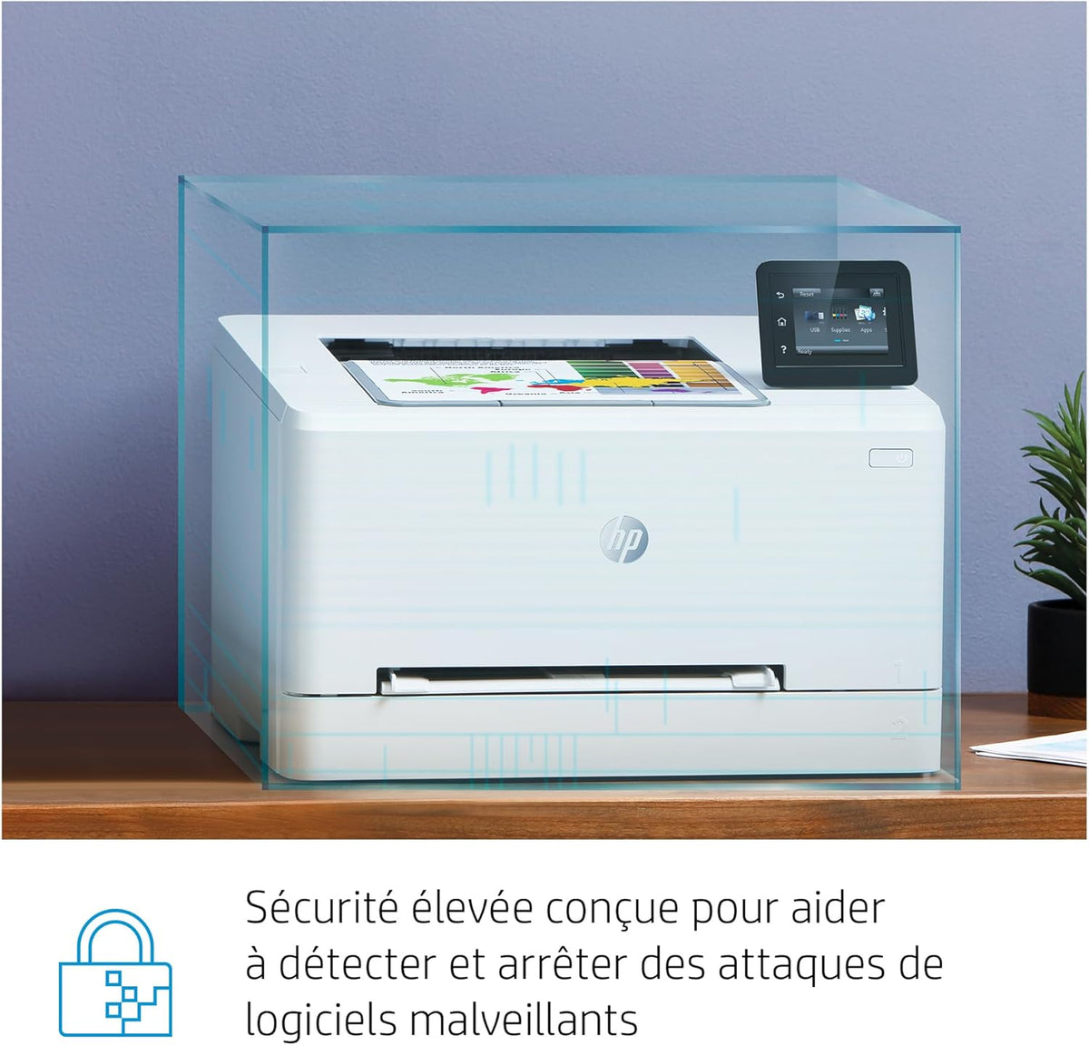 2026 HP Color LaserJet Pro MFP 3302fdwg Multifunktions-Farblaserdrucker, Fax, Automatischer beidseitiger Druck, Touchscreen, Wi-Fi, Ethernet, USB, HP Wolf Pro Security