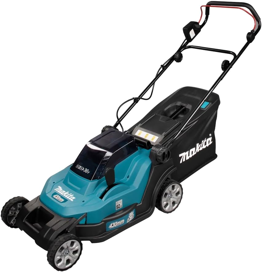 2026 Makita DLM432Z Akku-Rasenmäher 2x18 V (ohne Akku, ohne Ladegerät)