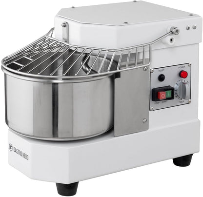 2026 GastroHero Teigknetmaschine, 8 L, fester Kopf, Weiß TKM-ECO8