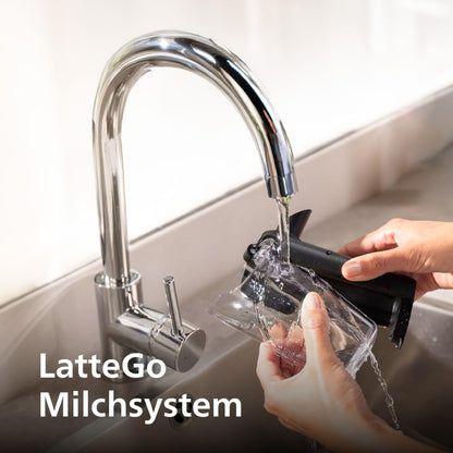 2026 Philips Serie 5400 Kaffeevollautomat - Genießen Sie 12 Getränke, schnell reinigendes LatteGo, intuitives TFT-Display, anpassbare Kaffeeeinstellungen, erstklassiges Küchendesign (EP5441/50)