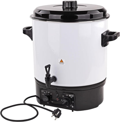 2026 DEMA Einkochautomat EA27 – 27 Liter, 1800 Watt, Einkocher, Einkochtopf, Glühweintopf, Gulaschkanone, mit Timer & Alarm – ideal für Einkochen, Erhitzen & Warmhalten
