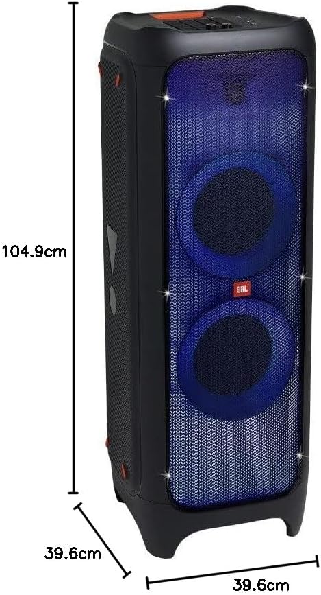 2026 JBL PartyBox 710 - Schwarz – Trag - und rollbarer Bluetooth Party-Lautsprecher mit Lichteffekten – Spritzwassergeschützte, mobile Musikbox