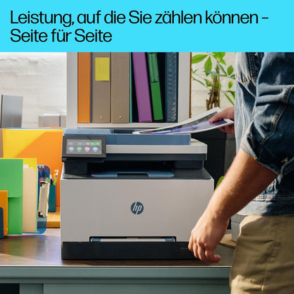 2026 HP Color LaserJet Pro MFP 3302fdwg Multifunktions-Farblaserdrucker, Fax, Automatischer beidseitiger Druck, Touchscreen, Wi-Fi, Ethernet, USB, HP Wolf Pro Security
