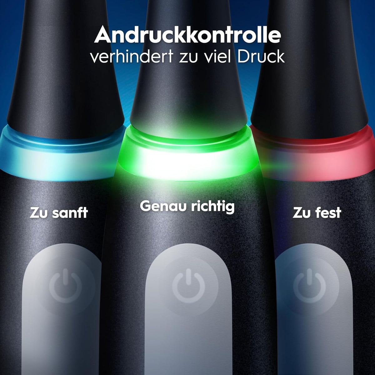 2026 Oral-B iO Series 3 Elektrische Zahnbürste, Doppelpack, Schwarz/Rosa | Inkl. 4 Aufsteckbürsten, GUT GETESTET von STIFTUNG WARENTEST, Electric Toothbrush mit 3 Putzmodi für Zahnpflege
