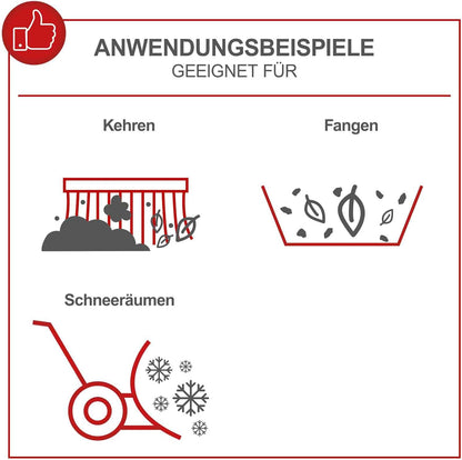 2026 Scheppach Benzin Kehrmaschine - E-Start SC2200PE 4,9 PS - Kehrbreite 100cm | 70L Box | Schneefräse | 3 Vorwärts & 1 Rückwärtsgang | inkl. Auffangbehälter & Schneeschild | Schneeschieber | Schneeräumer
