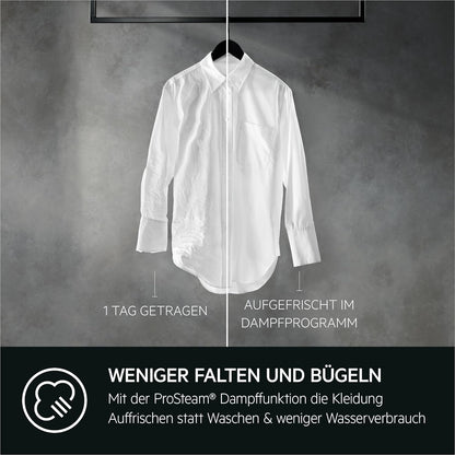 2026 AEG LTR7A71370 Waschmaschine Toplader / Serie 7000 mit ProSteam / ProSteam - Auffrischfunktion / 7,0 kg / Leise / Mengenautomatik / Nachlegefunktion / Wasserstopp / 1300 U/min
