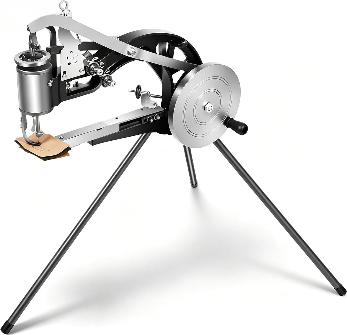 2026 Manuell Leder Nähmaschine Schuh Maschine Ledernähmaschine Einstellba Leder Handmaschine Cobbler Nähmaschine 360° einstellbare Richtung