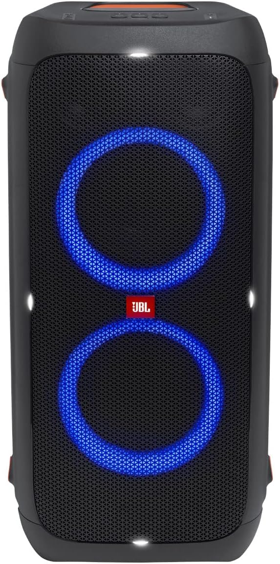 2026 JBL PartyBox 710 - Schwarz – Trag - und rollbarer Bluetooth Party-Lautsprecher mit Lichteffekten – Spritzwassergeschützte, mobile Musikbox