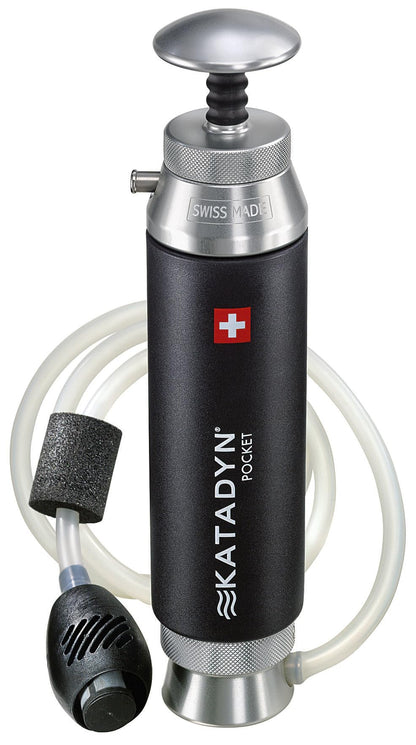 2026 Pocket Outdoor Wasserfilter mit Pumpfilter zur Trinkwasseraufbereitung für Camping Survival Notfall