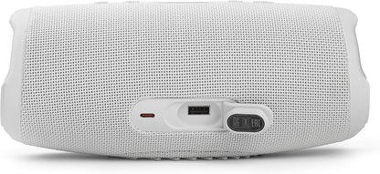 2026 JBL Charge 5 Bluetooth-Lautsprecher in Schwarz – Wasserfeste, portable Boombox mit integrierter Powerbank – Eine Akku-Ladung für bis zu 20 Stunden kabellosen Musikgenuss