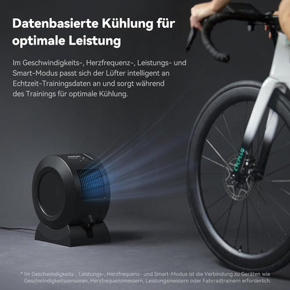 2026 CYCPLUS Smart Fahrradventilator, BLDC-Motor, Bluetooth & ANT+
