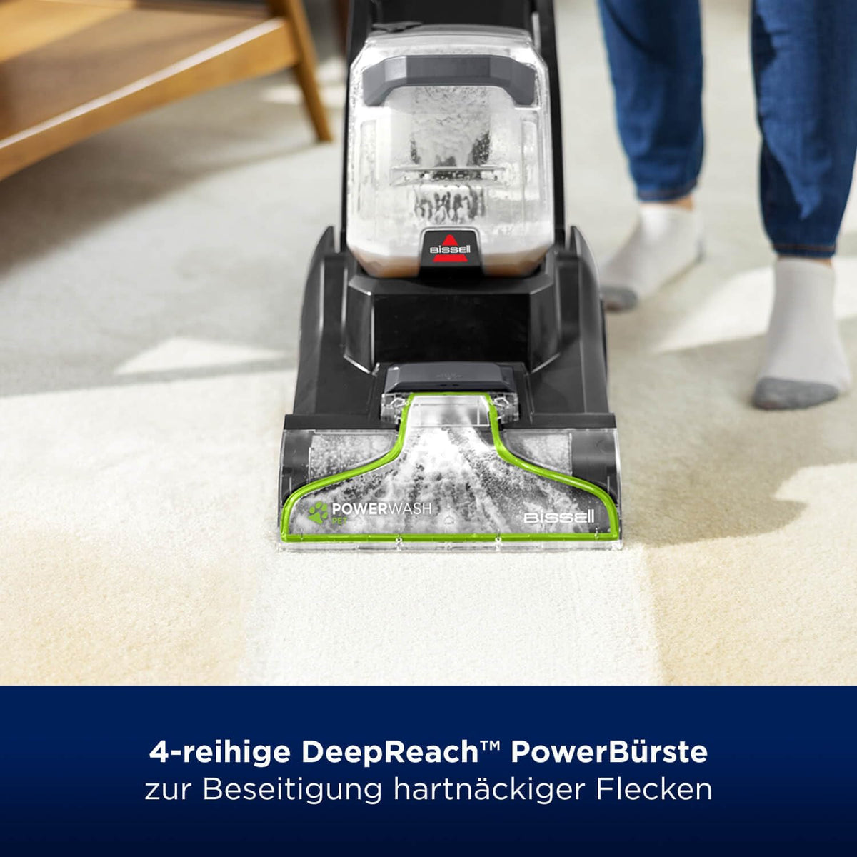 2026 BISSELL PowerWash Pet Teppichreiniger Nasssauger, Teppich Reinigungsgerät für Gründliche Teppichreinigung, Polsterreinigungsgerät Entwickelt für Haustierhalter, Leistungsstarker 600W Motor, 3878N