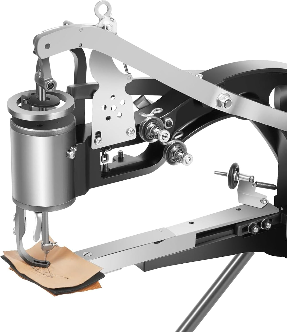 2026 Manuell Leder Nähmaschine Schuh Maschine Ledernähmaschine Einstellba Leder Handmaschine Cobbler Nähmaschine 360° einstellbare Richtung