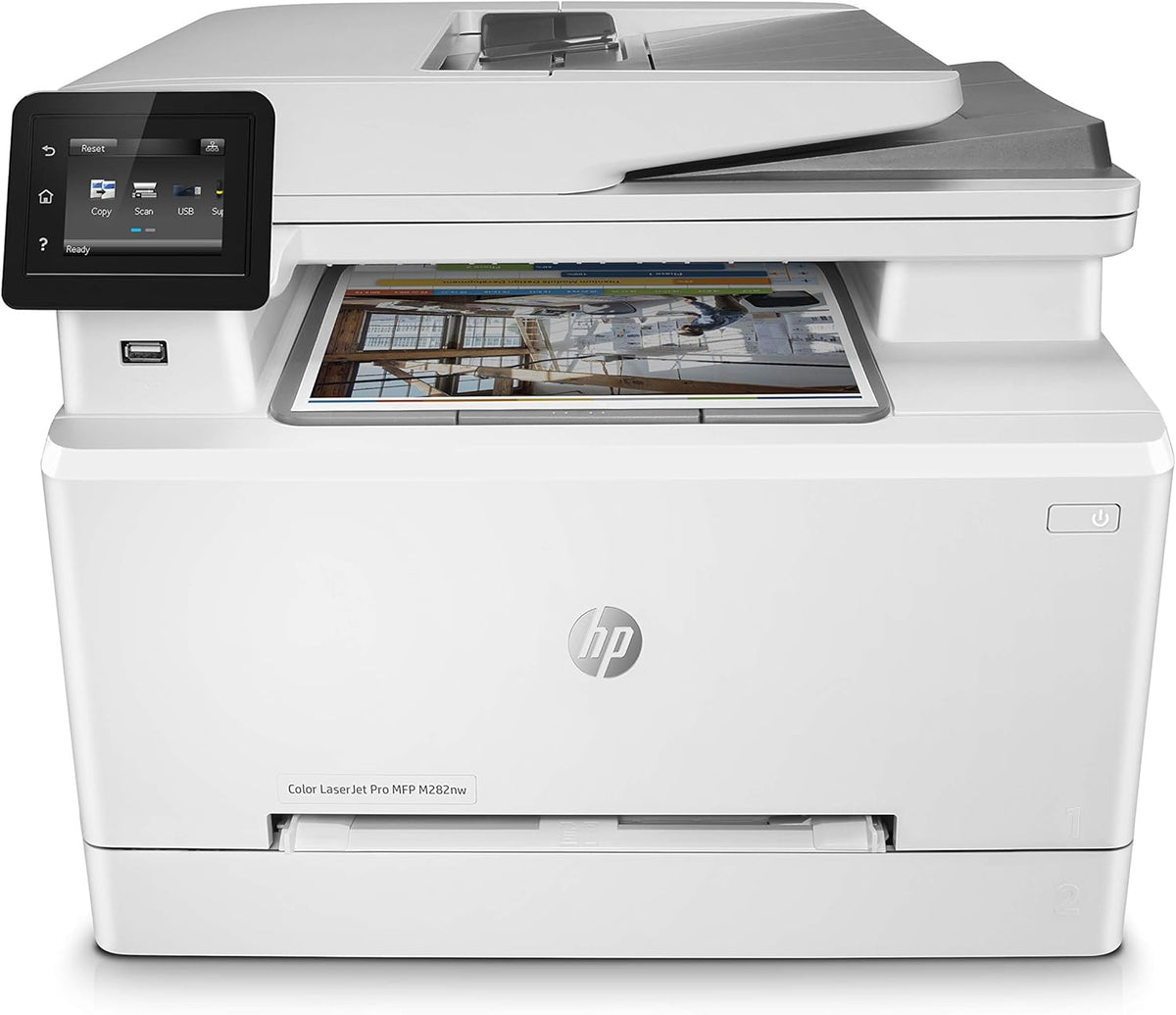 2026 HP Color LaserJet Pro MFP 3302fdwg Multifunktions-Farblaserdrucker, Fax, Automatischer beidseitiger Druck, Touchscreen, Wi-Fi, Ethernet, USB, HP Wolf Pro Security