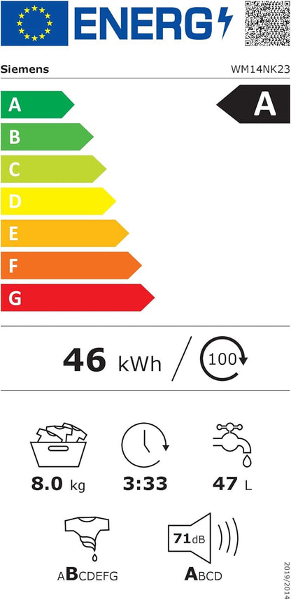 2026 Siemens WM14N223 iQ300 Waschmaschine – Effizientes Waschen für den modernen Haushalt