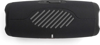 2026 JBL Charge 5 Bluetooth-Lautsprecher in Schwarz – Wasserfeste, portable Boombox mit integrierter Powerbank – Eine Akku-Ladung für bis zu 20 Stunden kabellosen Musikgenuss