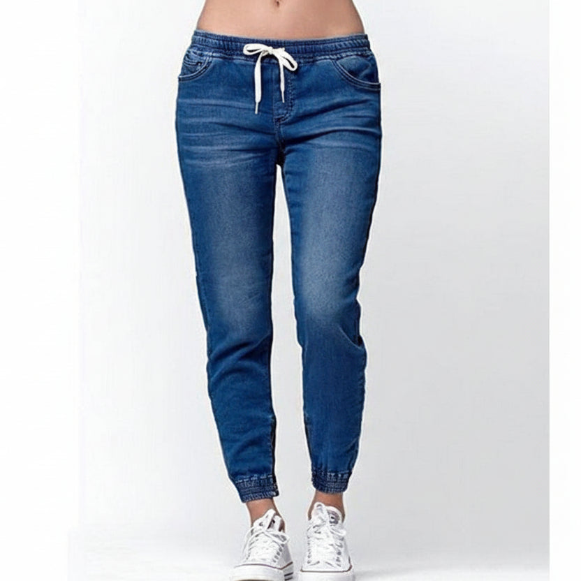 Trendige Used Look Jeans Damen
