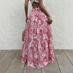 Floraler Damenrock aus Polyester bequem