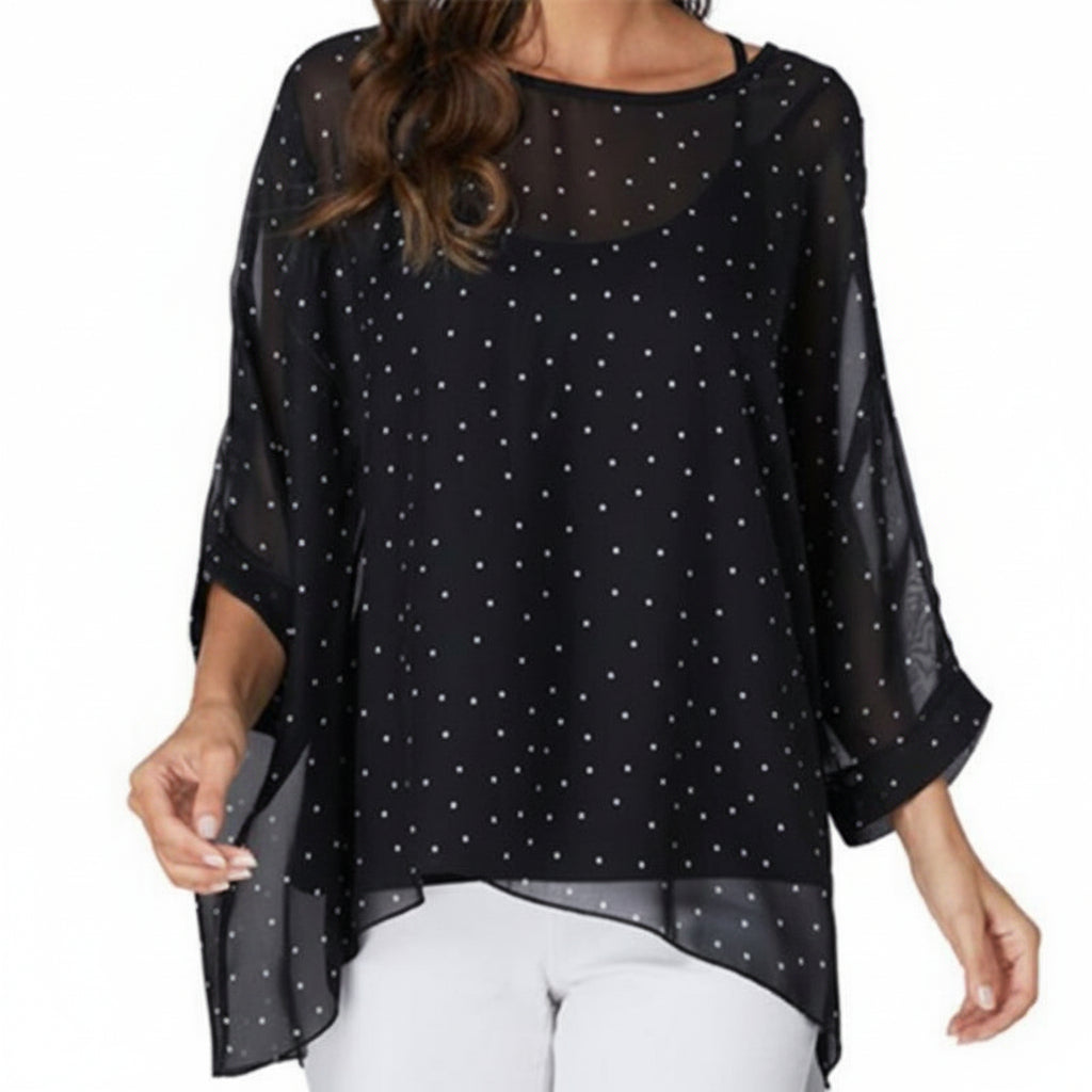 Ops Shirt Damen Oversize Casual Look

