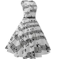 Retro Sommerkleid mit Blumenmuster
