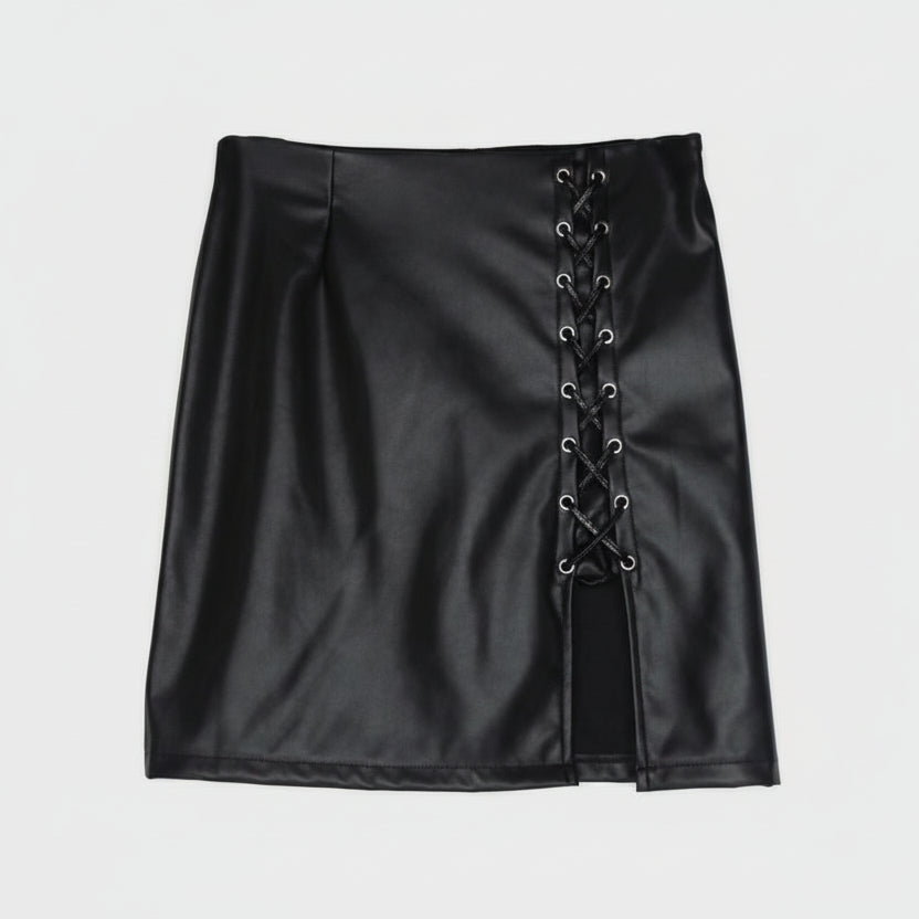 
Modischer schwarzer Damenrock trendig